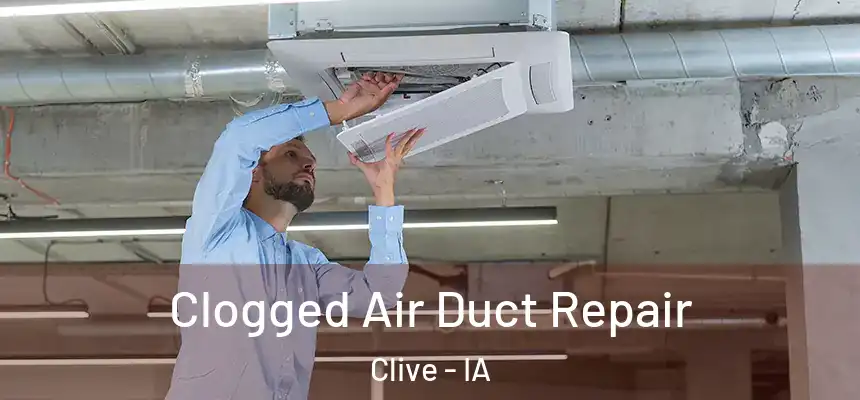  Clogged Air Duct Repair Clive - IA